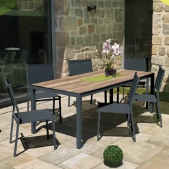 Salon de jardin moderne 6 personnes