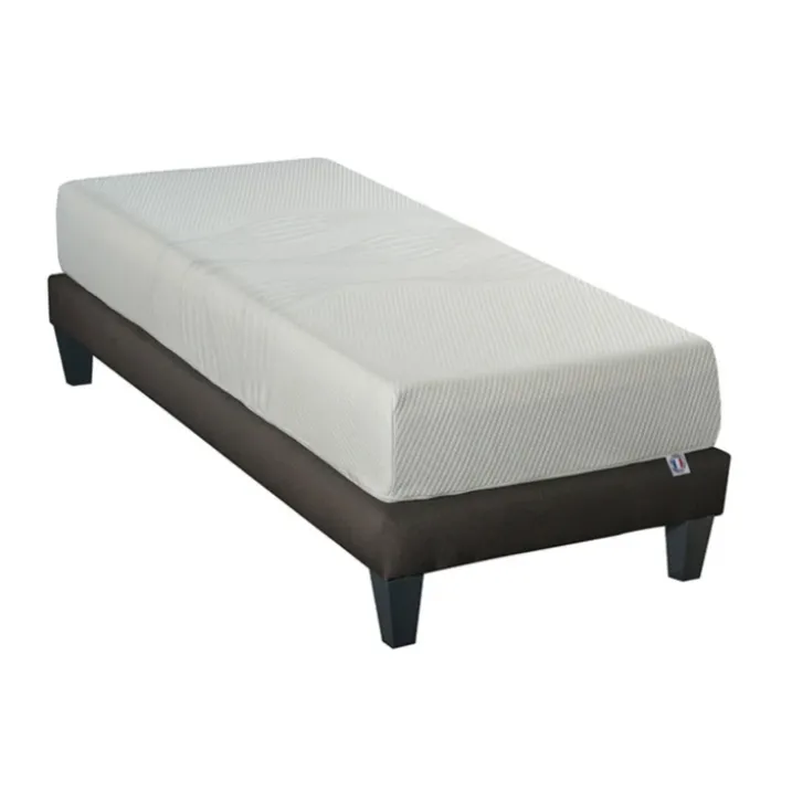 SENSITIVE - matelas mémoire de forme + sommier bois - ferme