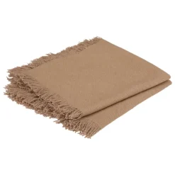 Serviette de table à franges x 2