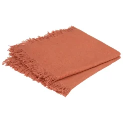 Serviette de table à franges x 2