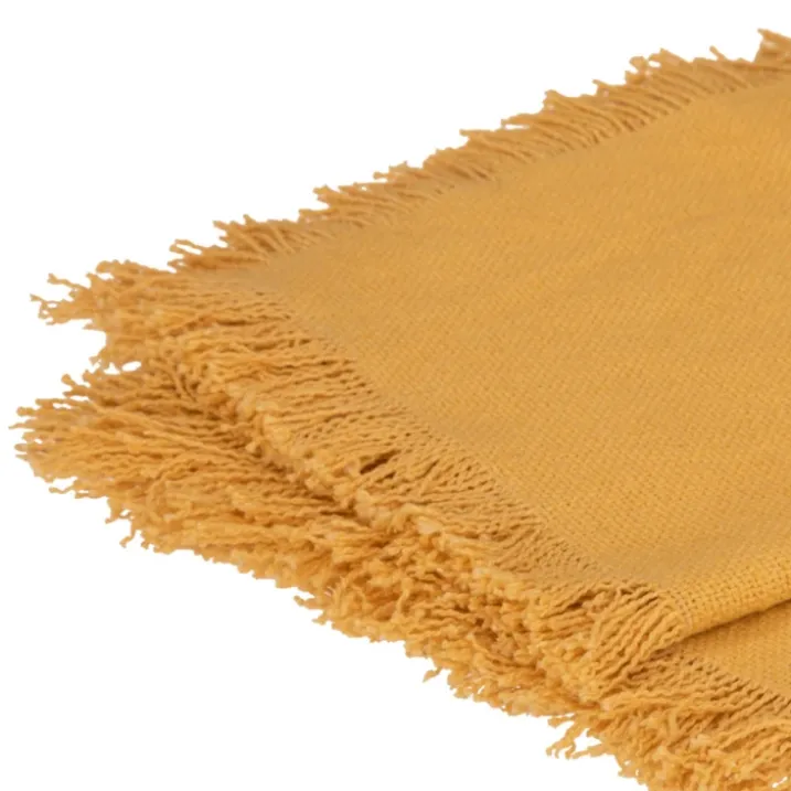 Serviette de table à franges x 2