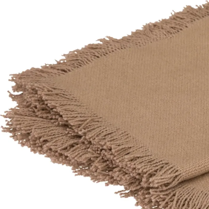 Serviette de table à franges x 2