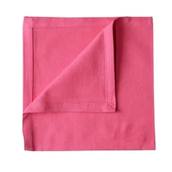 Serviette de table unie et colorée