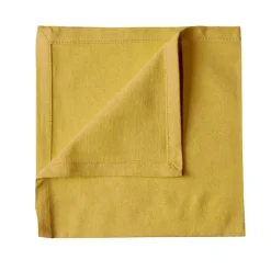 Serviette de table unie et colorée