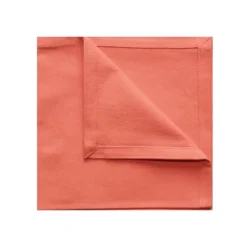 Serviette de table unie et colorée