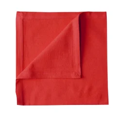 Serviette de table unie et colorée