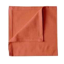 Serviette de table unie et colorée