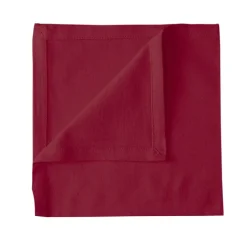 Serviette de table unie et colorée