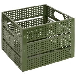 Set de 4 caisses de rangement en métal empilables