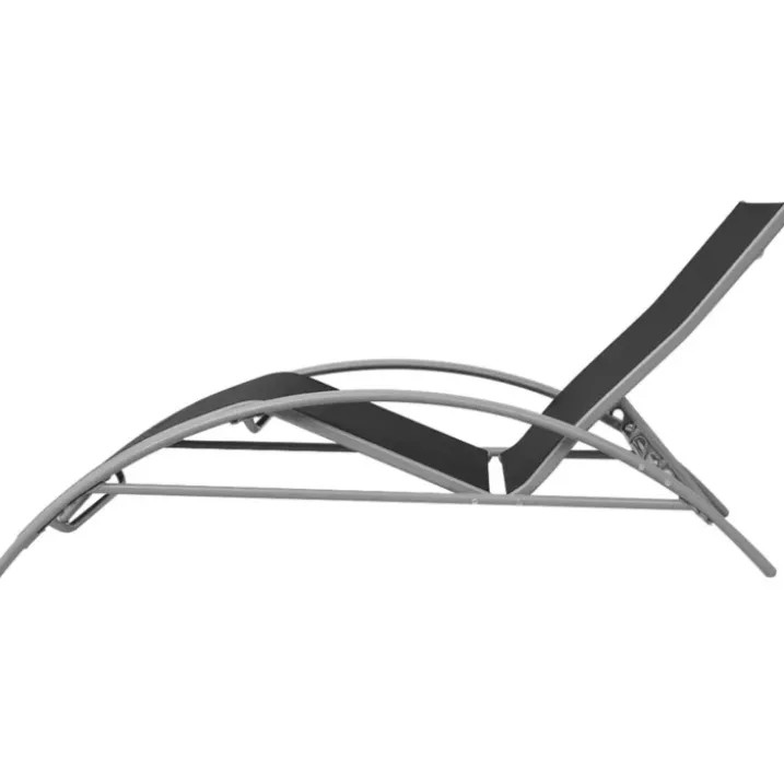 Set de 2 chaises longues et parasol
