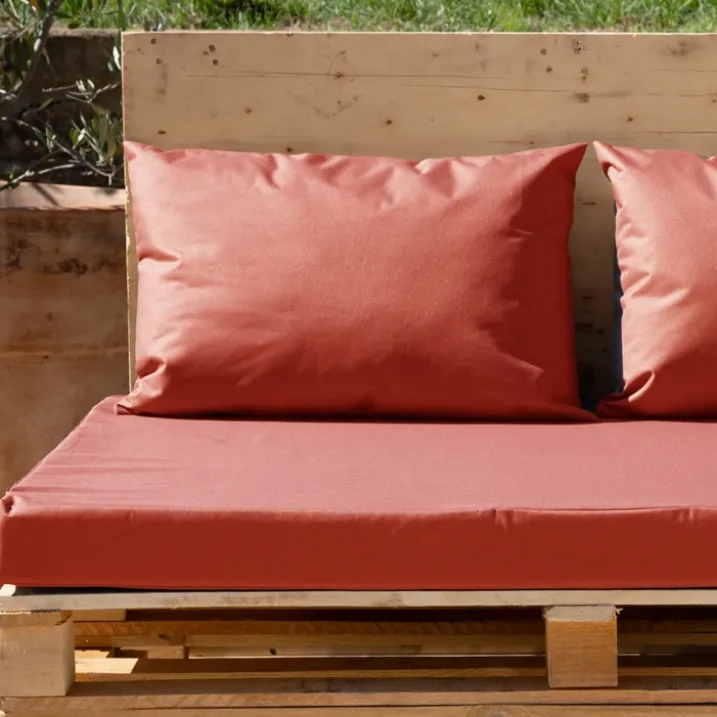 Set de 3 coussins palette extérieurimperméable et déhoussable MINORQUE