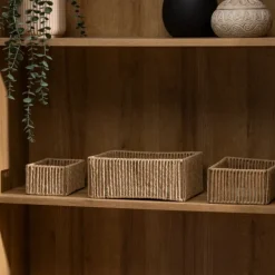 Set de 3 paniers rectangles