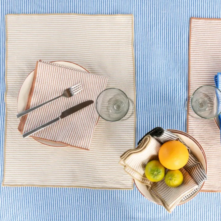 Set de table enduit vichy