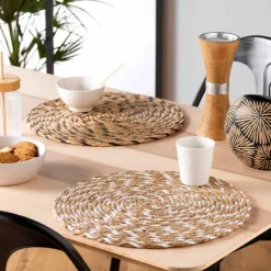 Set de table en paille de jonc