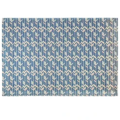 Set de table en polycoton à motif chevrons