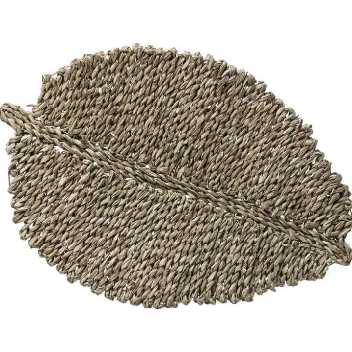 Set de table feuille en roseau