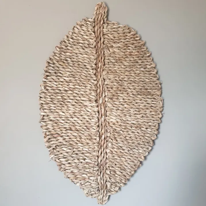 Set de table feuille en roseau