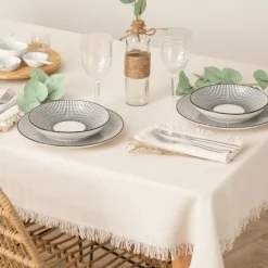 Set de table à franges