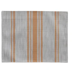 Set de table lavable à fines rayures