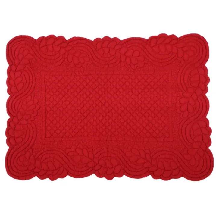 Set de table morphée coton matelassé