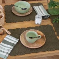 Set de table morphée coton matelassé