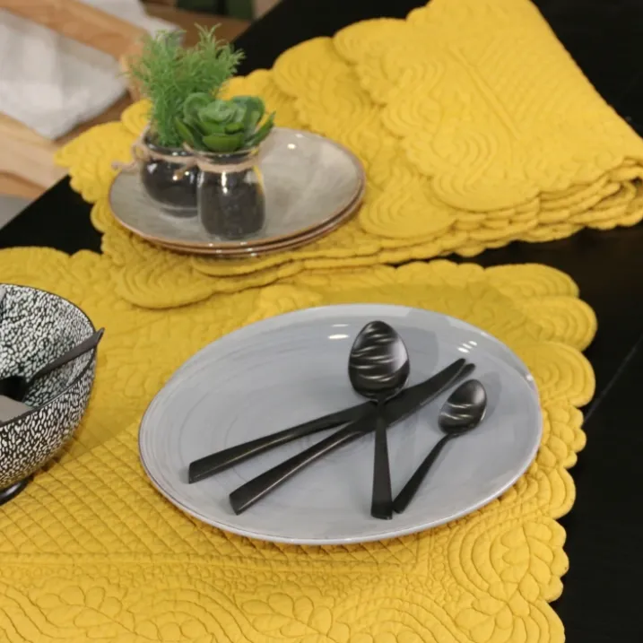 Set de table morphée coton matelassé