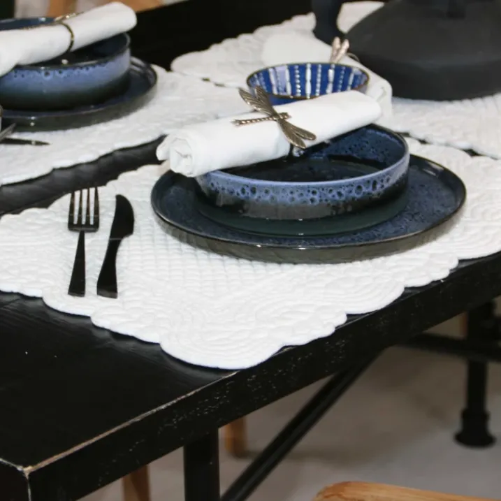 Set de table morphée coton matelassé