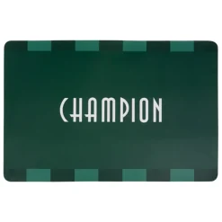Set de table rectangulaire avec inscription champion