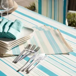 Set de table rectangulaire enduite