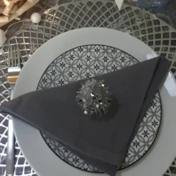 Set de table rond en filigrane
