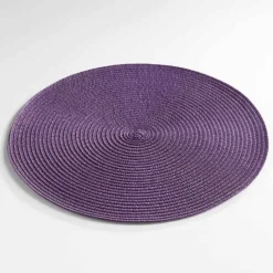 Set de table rond et coloré