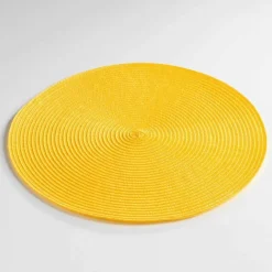 Set de table rond et coloré