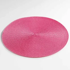 Set de table rond et coloré