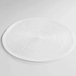 Set de table rond et coloré