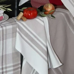 Set de 3 torchons cuisinecoton 50x70 cm
