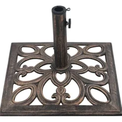 Socle de parasol en fonte