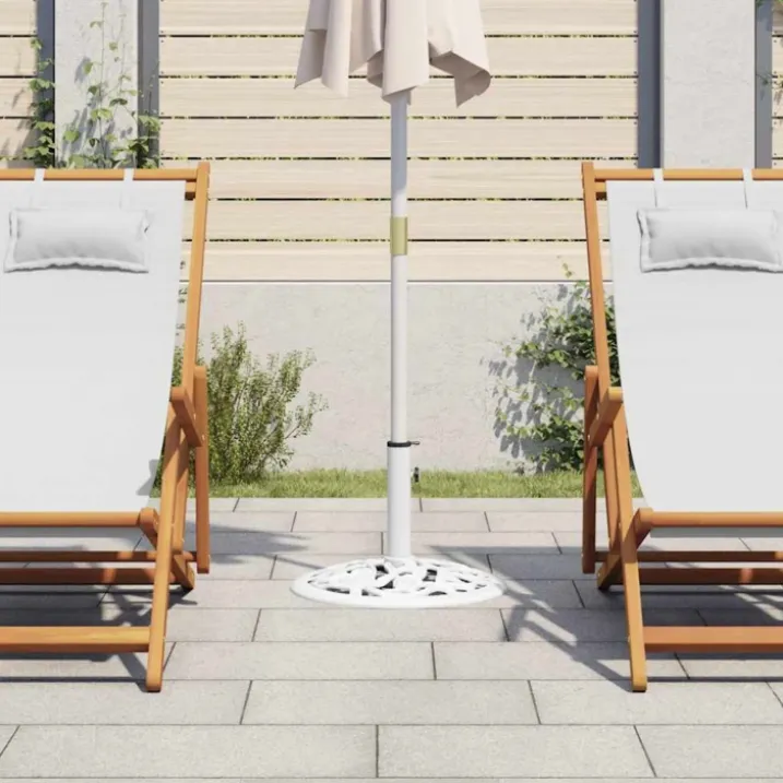 Socle de parasol en fonte
