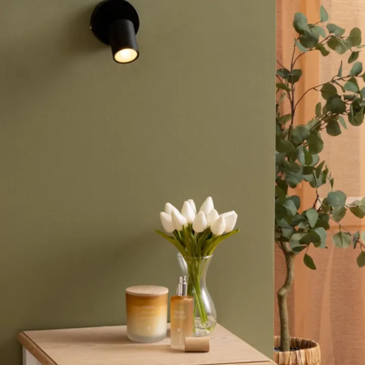 Spot mural orientable compatible plafond