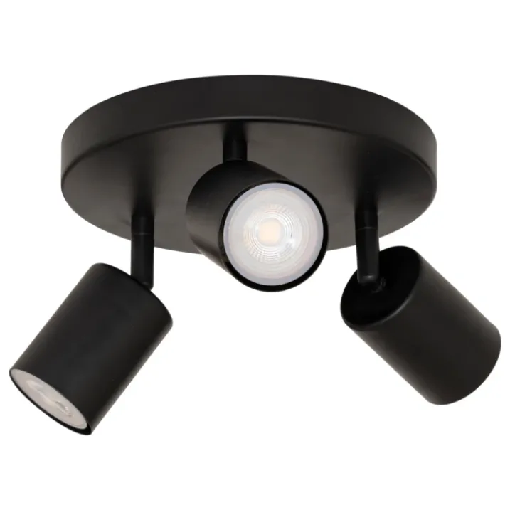 Spot plafond triple orientable