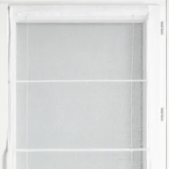 Store bateau en étamine blanc