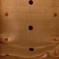 Store à remonter en organza jacquard à pois