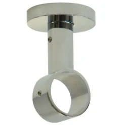 Support Plafond Chromé diam 28mm