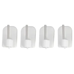 4 supports adhésifs plastique