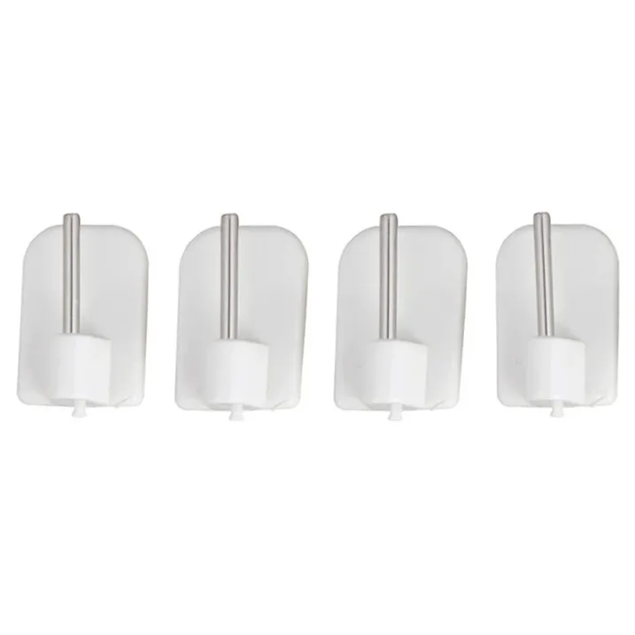 4 supports adhésifs plastique