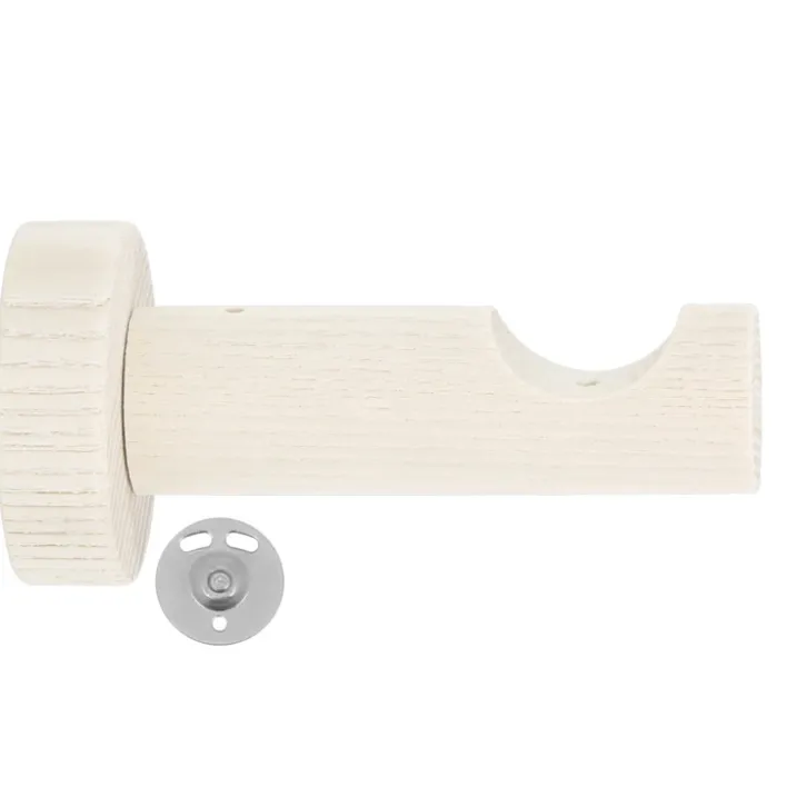 Support tringle tige en frêne 80 mm D28