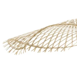 Suspension au style chapeau de paille