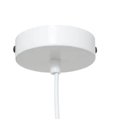 Suspension en coton blanc