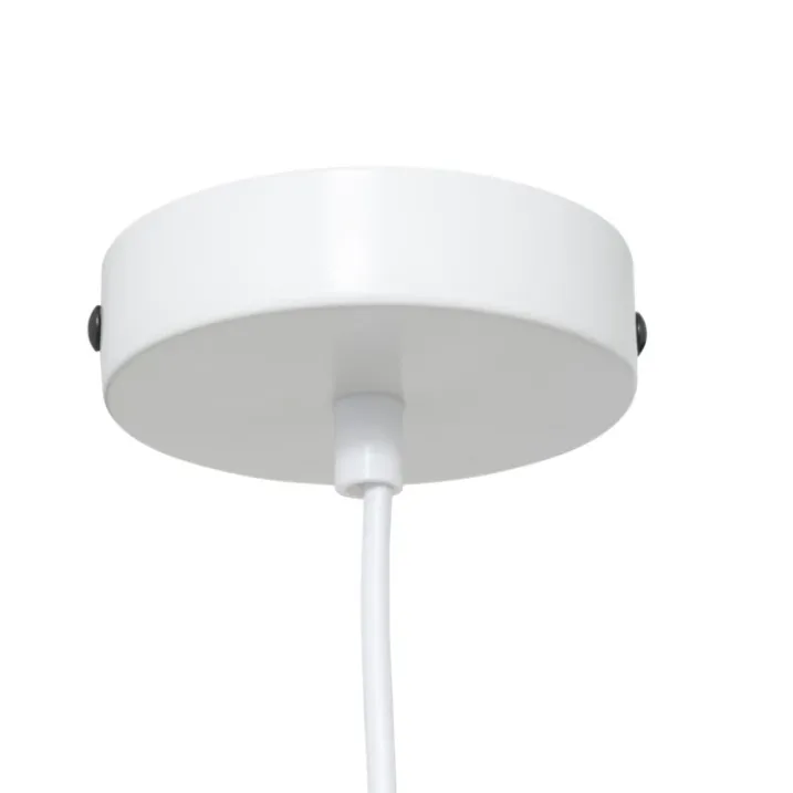 Suspension en coton blanc