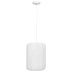 Suspension en coton blanc