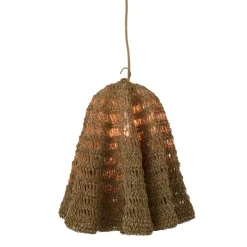 Suspension en feuille tissée